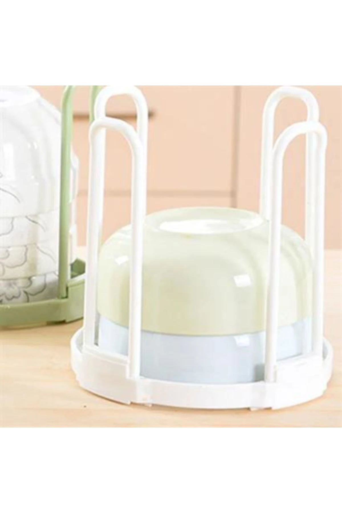 Tabak Bardak Kase Standı Bulaşık Kurutma Tutucu Mutfak Düzenleyici Organizatör