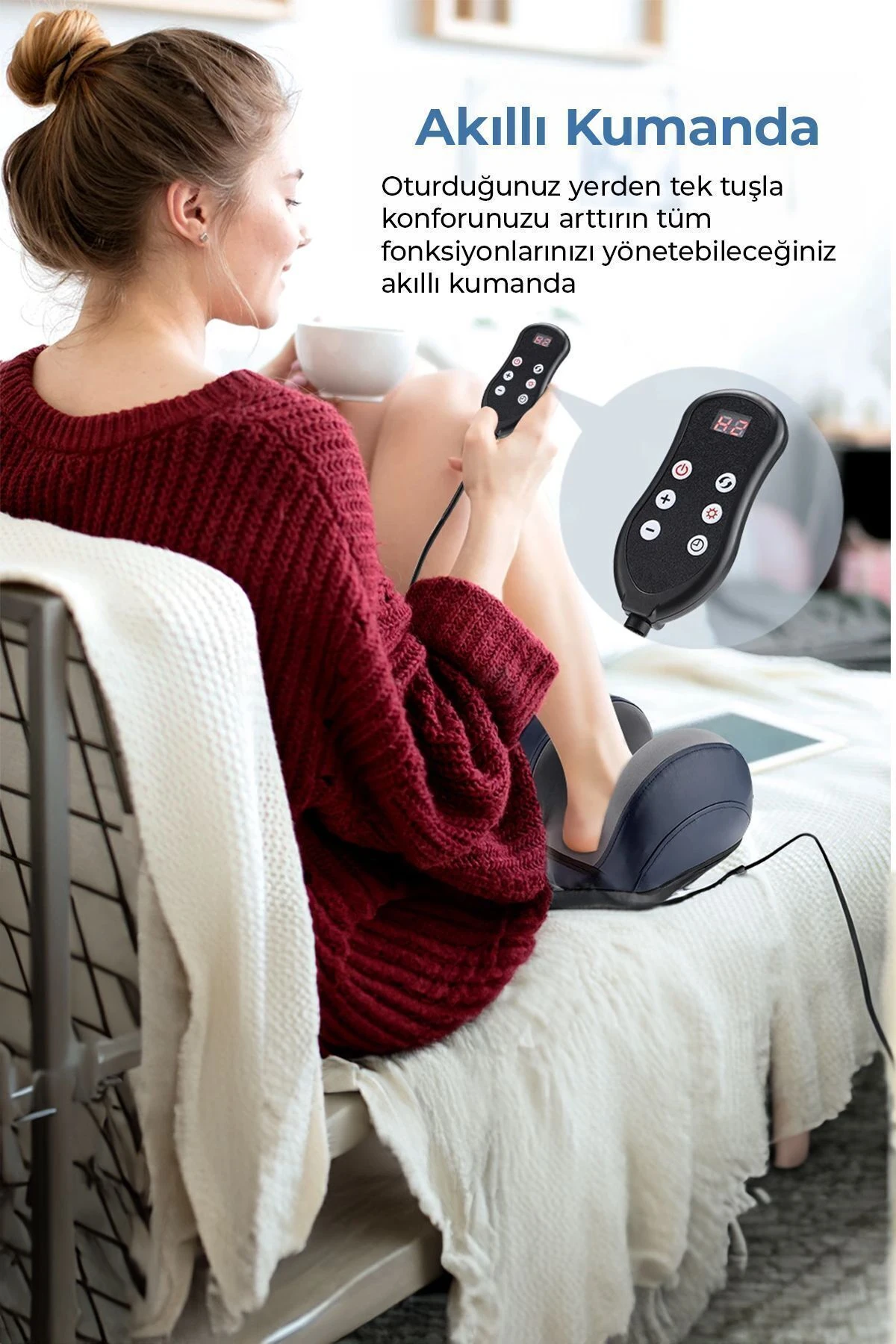 Isıtmalı Ayak Ve Bacak Masaj Aleti