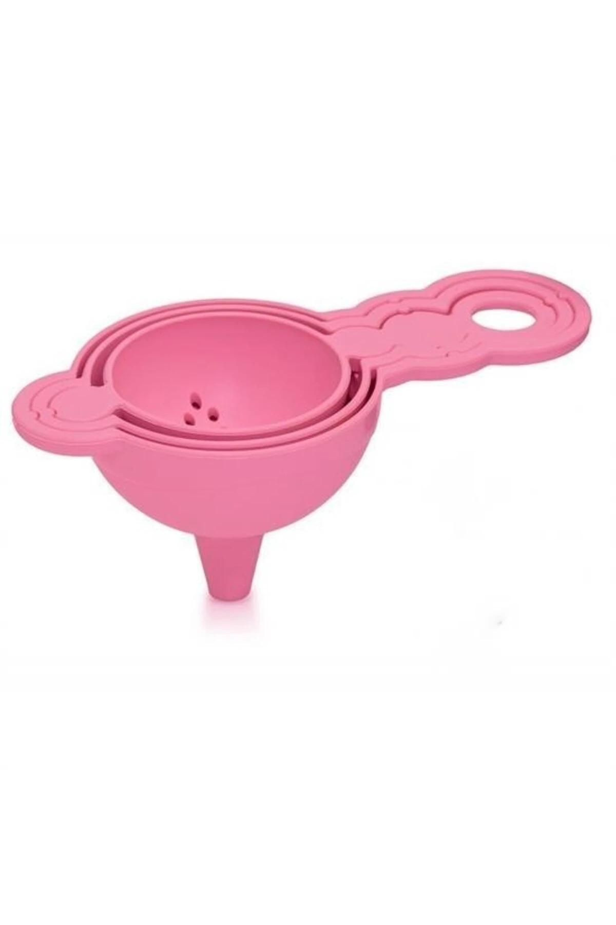 ® Pratik Yumurta Süzgeci Mini Süzgeç Huni Seti Hepsi Bir Arada