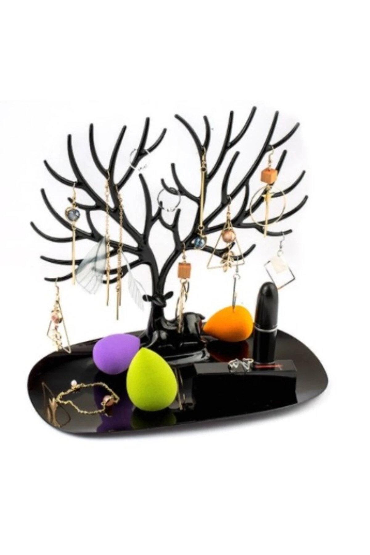 Tasarımlı Takı Standı Siyah