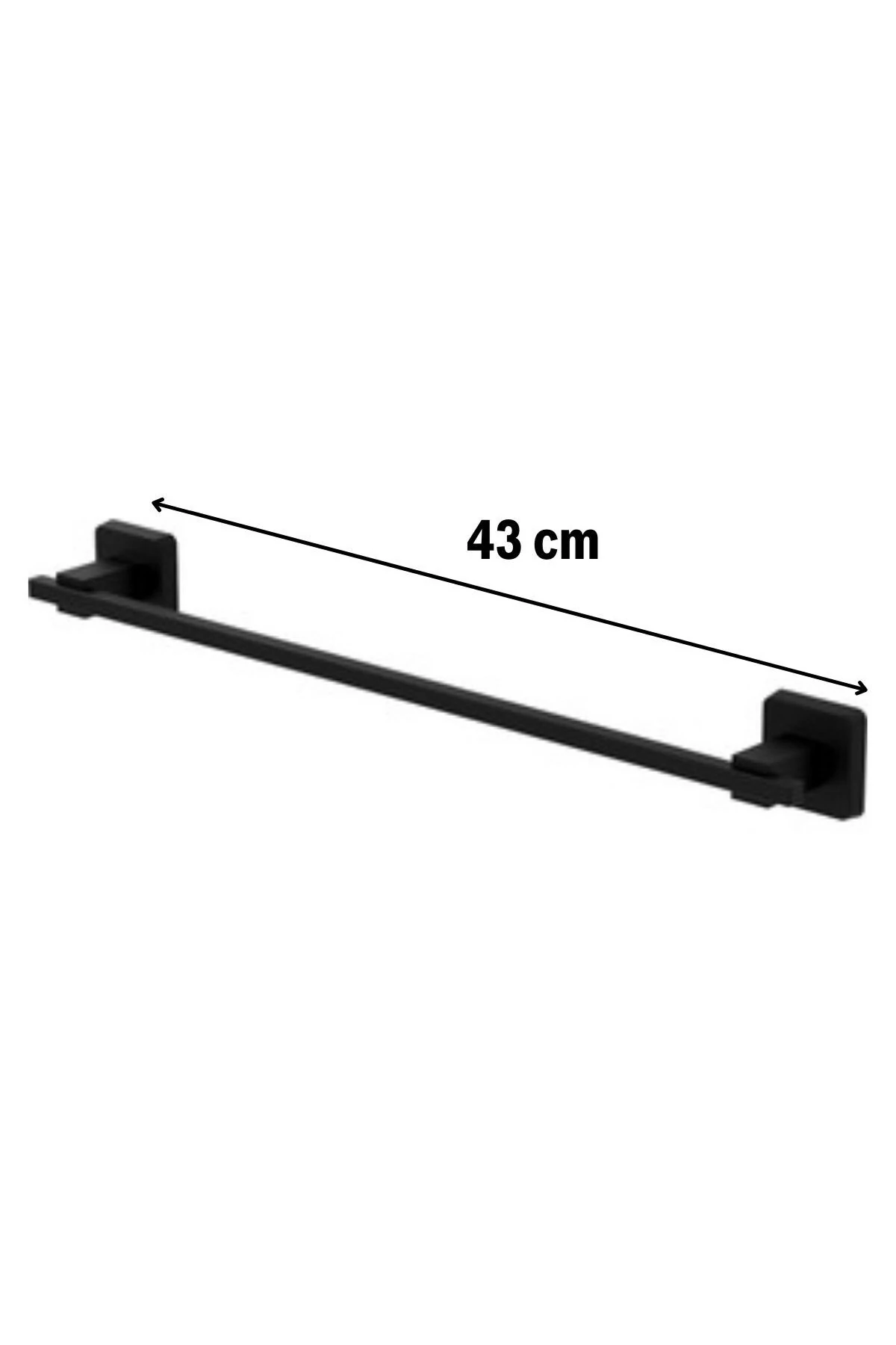 Kendiliğinden Yapışkanlı Siyah Çubuk Havluluk