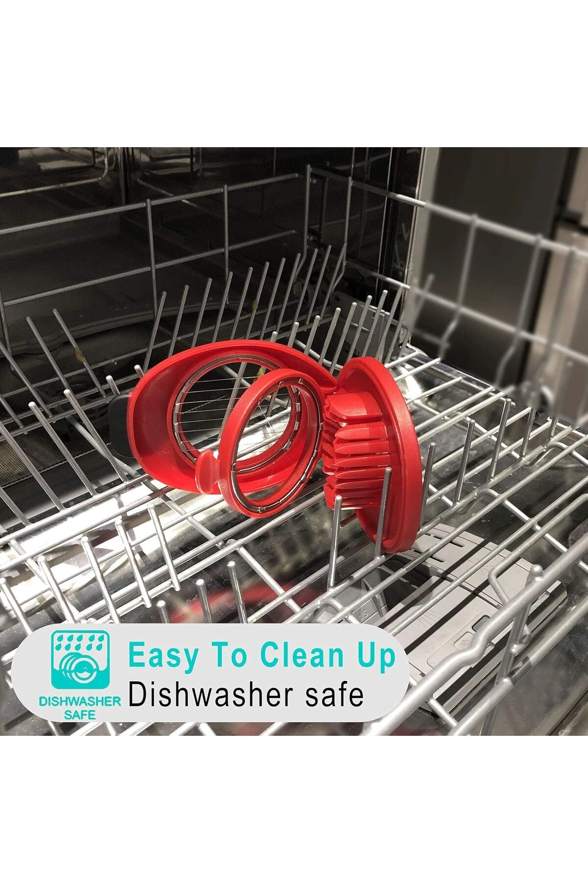 Haşlanmış Yumurtalar için Yumurta Dilimleyici, Yumurtayı Dilimler halinde Kesmesi Kolay