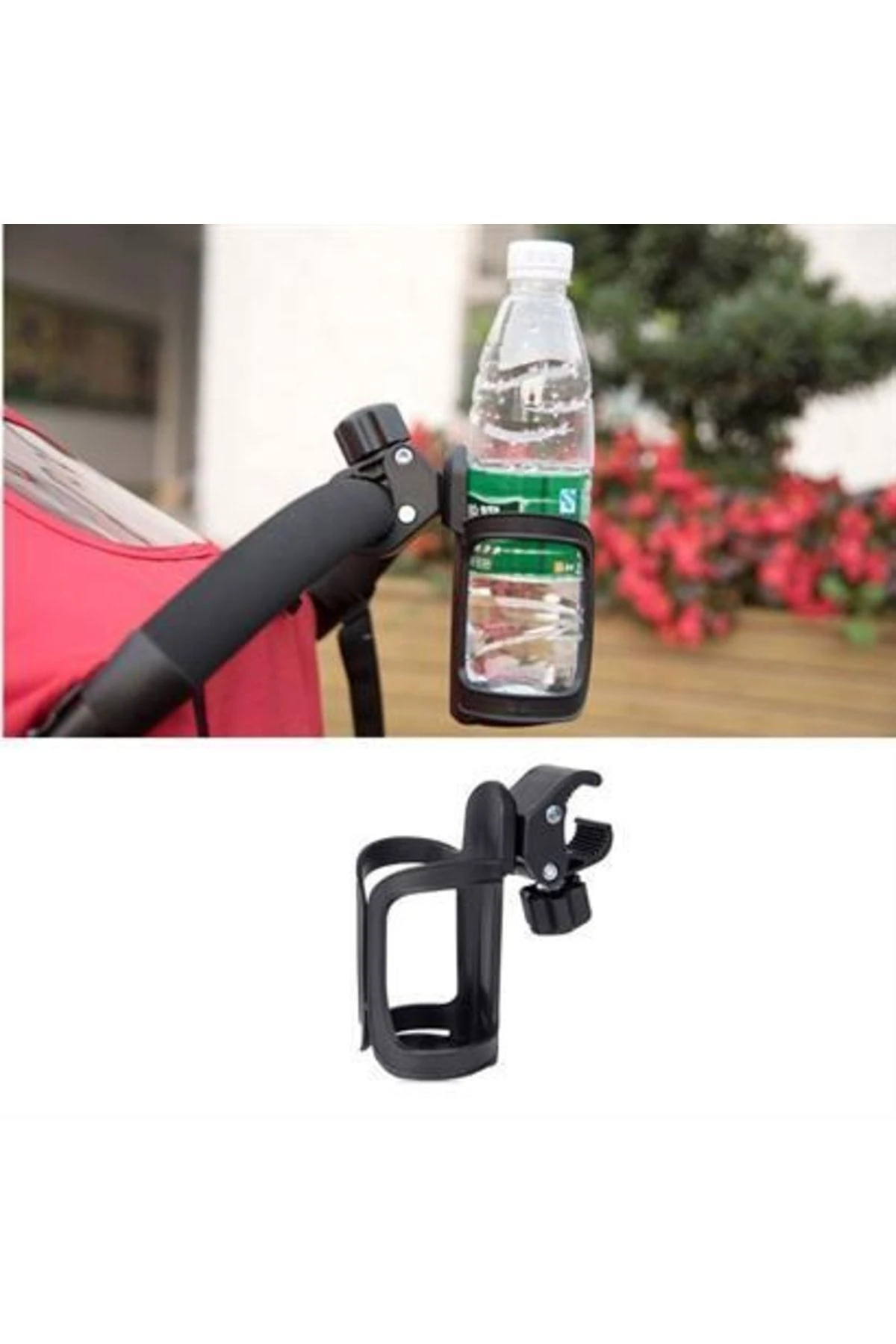 Bebek Arabası Bisiklet Uyumlu Ayarlanabilir Şişe Biberon Ve Suluk Tutucu
