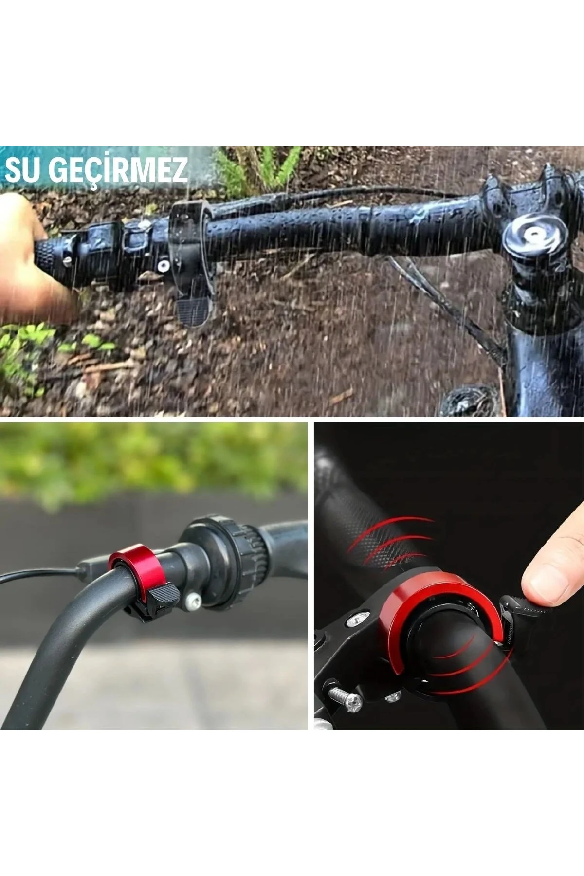 ® Ultra-Yüksek Sesli Alüminyum Alaşımlı Bisiklet Zili