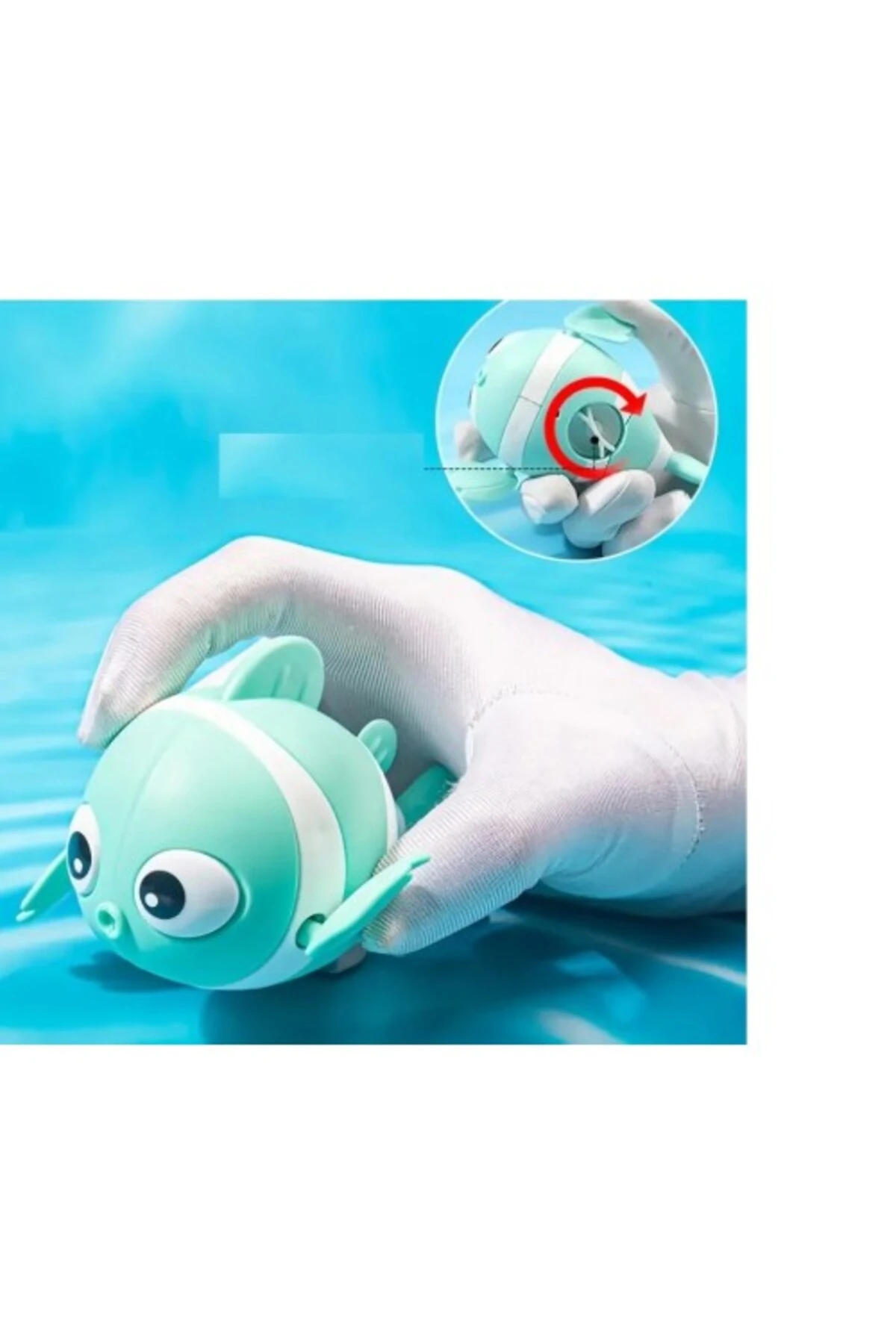 Kurmalı Balık Bebek Banyo Oyuncağı