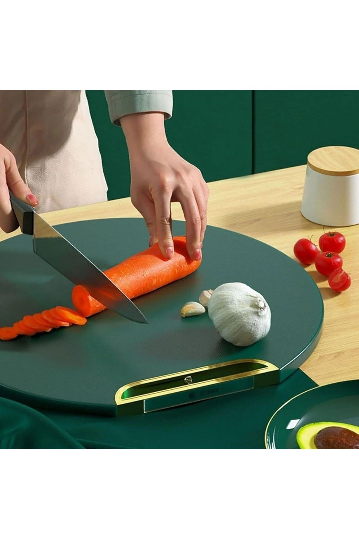 Mutfak Sebze,Meyve,Et,Balık,Ekmek Doğrama Kesme Tahtası Standlı Kesim Panosu