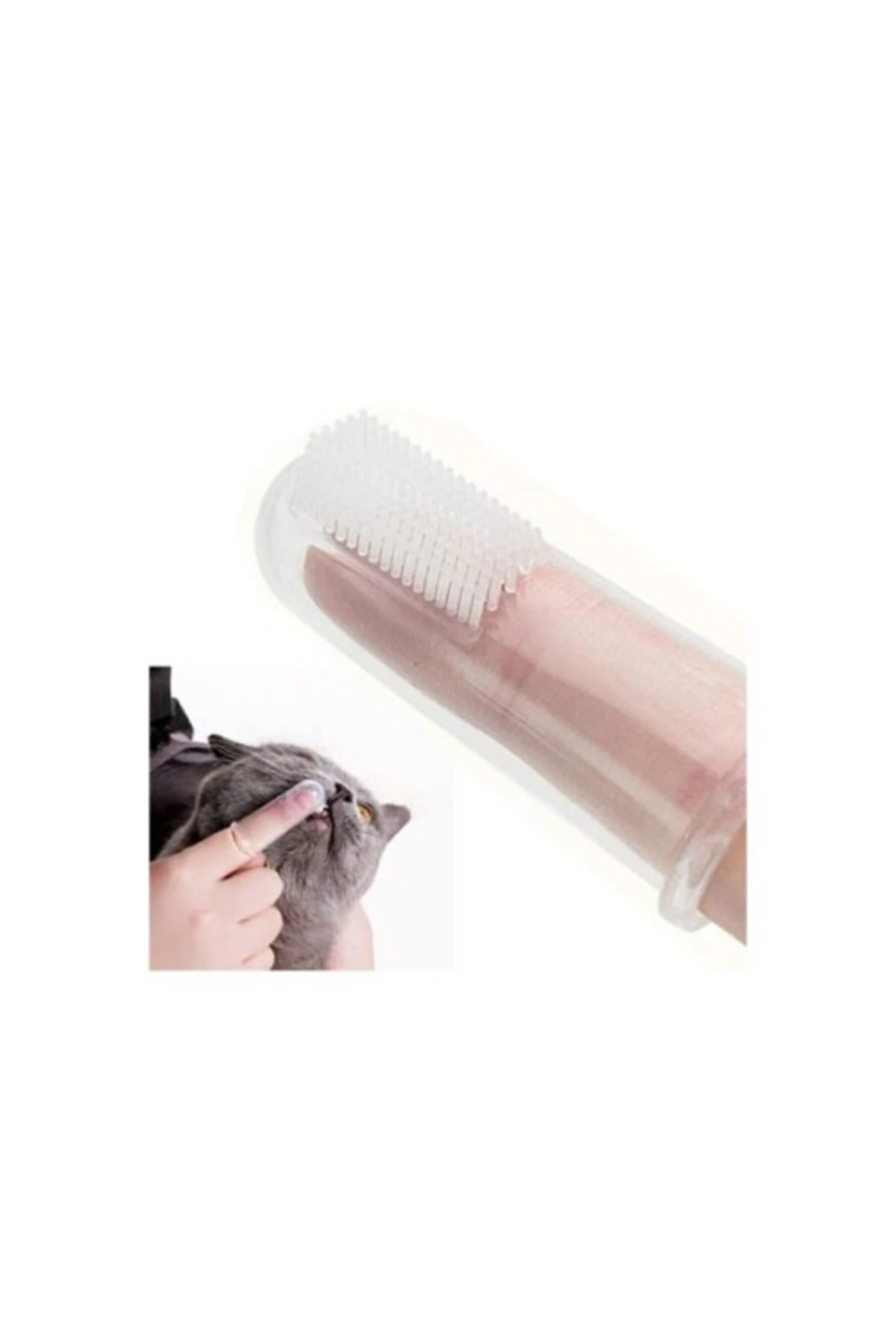 Kedi Köpek Diş Temizleme Fırçası
