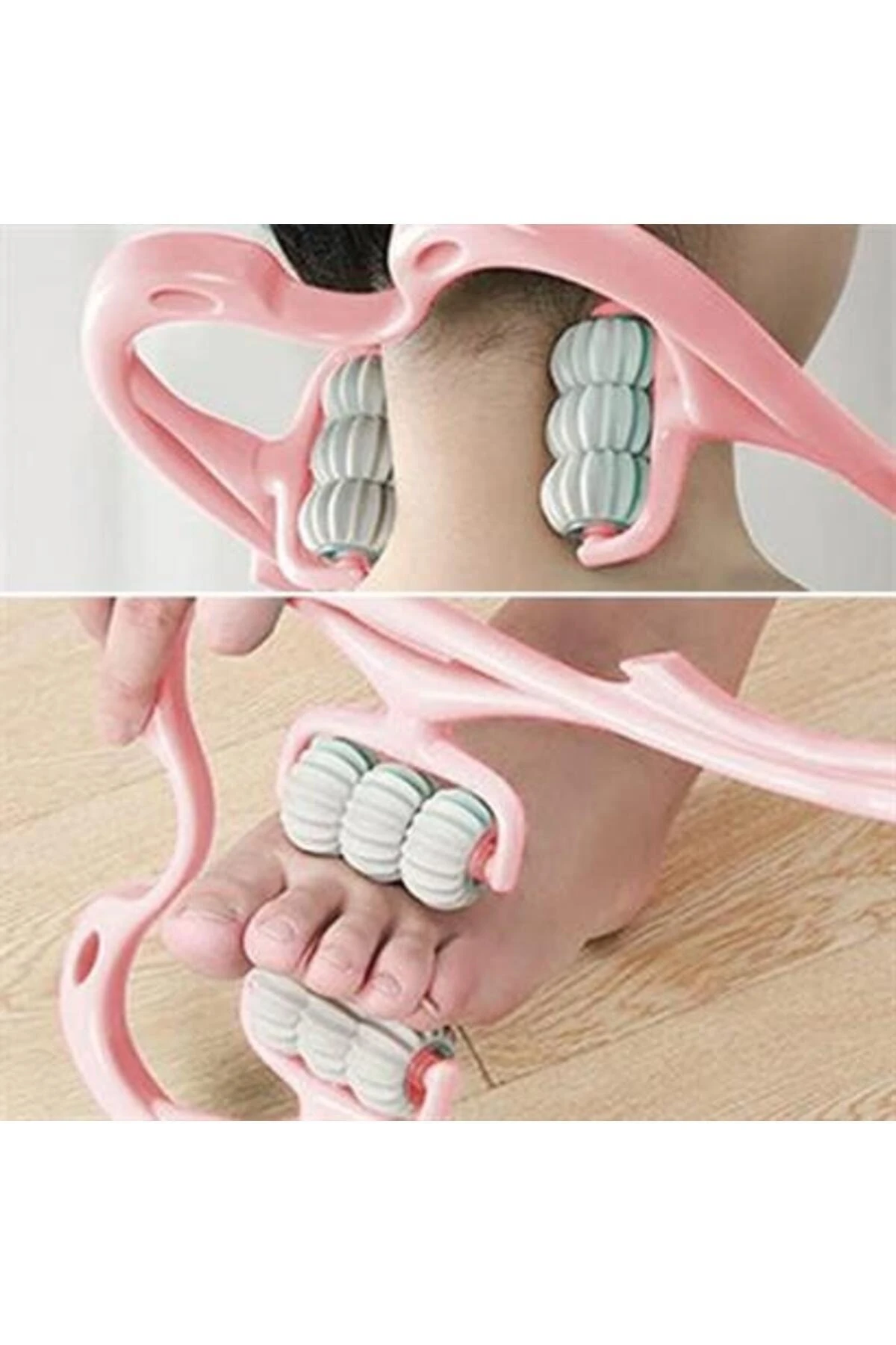 Roichill Çok Fonksiyonlu Manuel Altı Tekerlekli Boyun Masaj Aleti