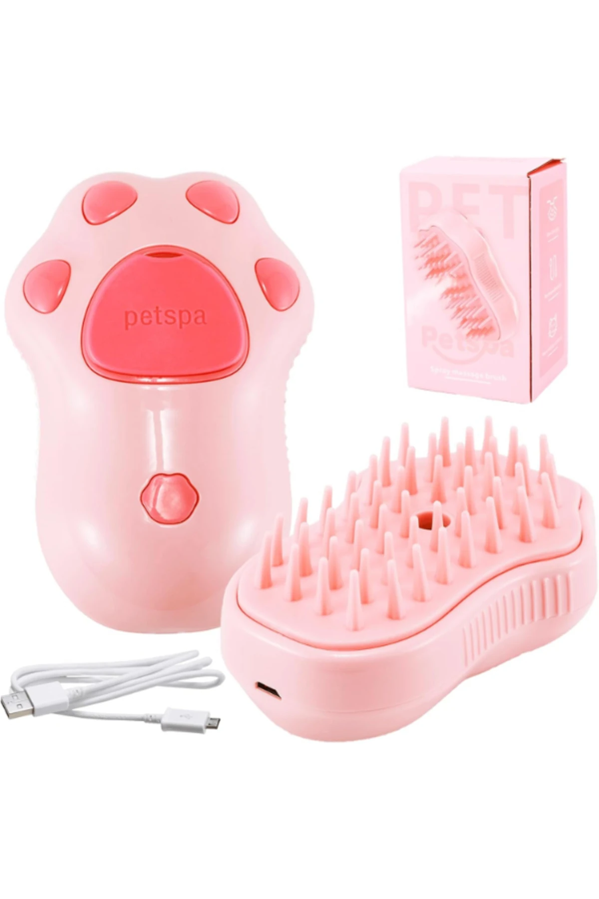 Pati Tasarımlı Buharlı Tarak