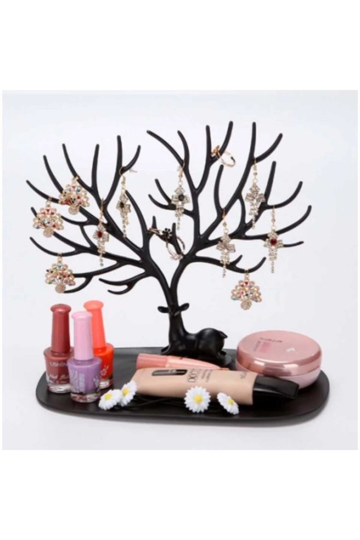 Tasarımlı Takı Standı Siyah