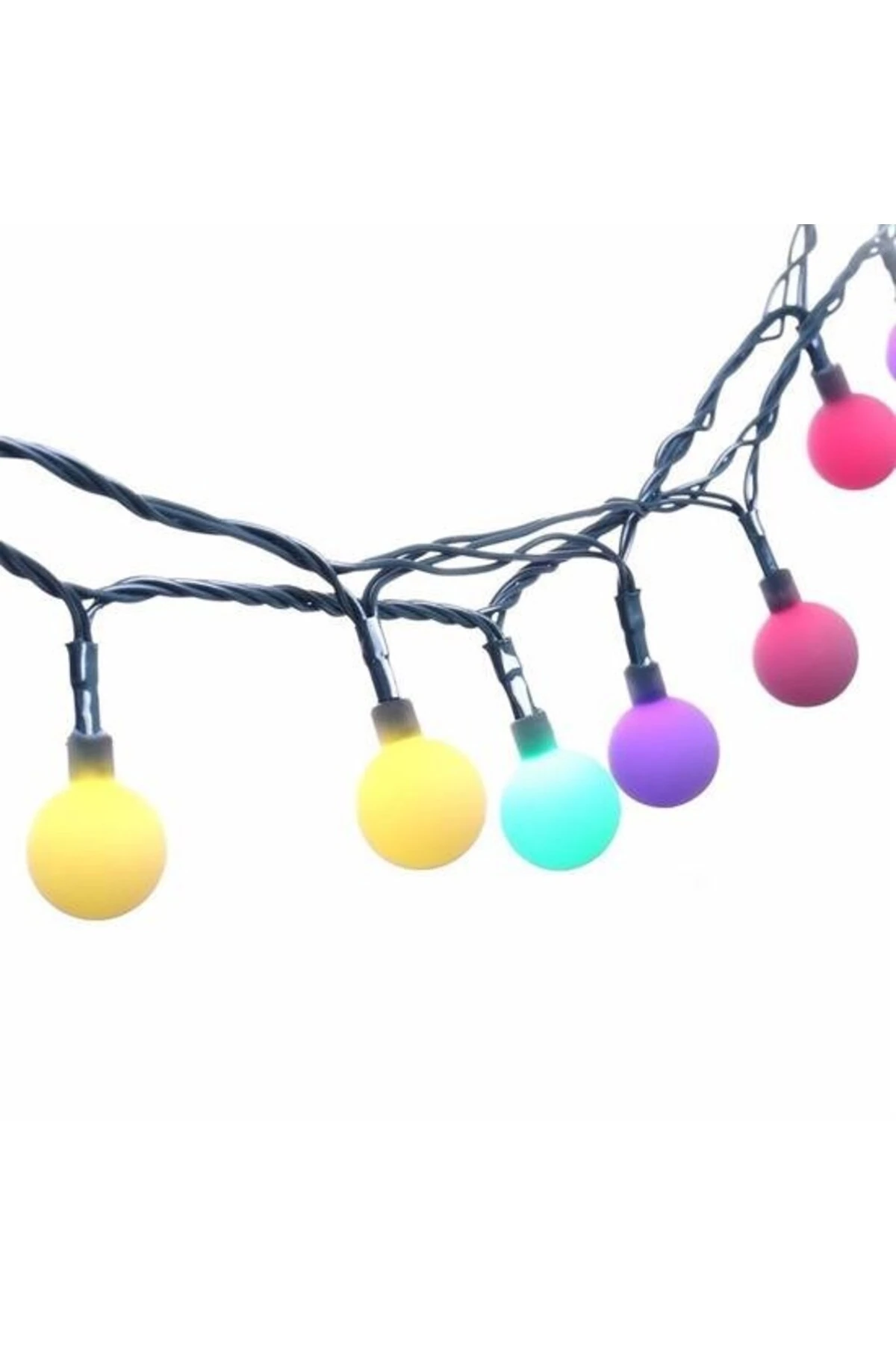 ® Dekoratif Minik Top 40 Ledli Dekoratif Dolama Led Işık (RGB)