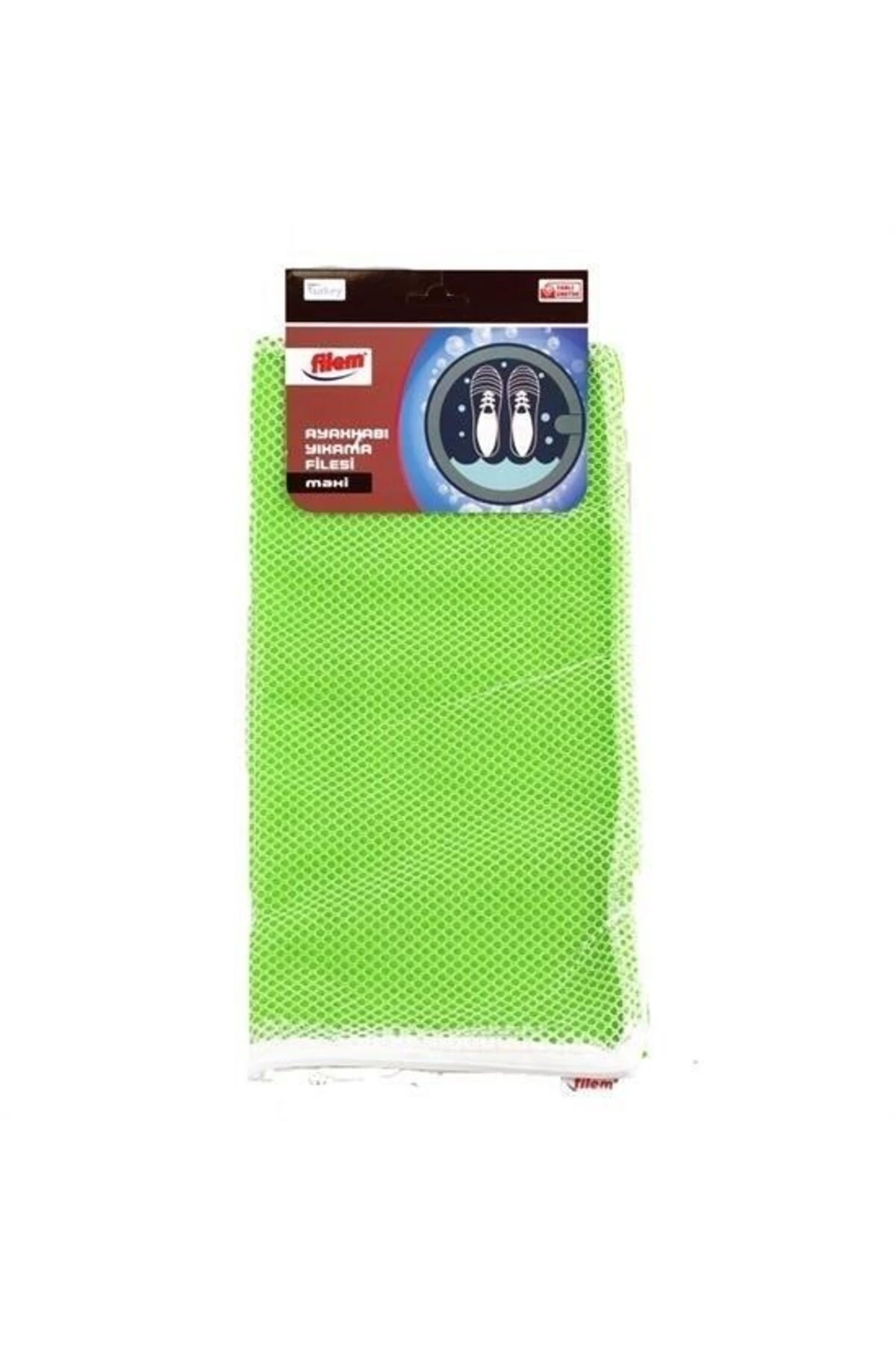 ® Çamaşır Makinesi İçinde Ayakkabı Terlik Yıkama Filesi  Fermuarlı
