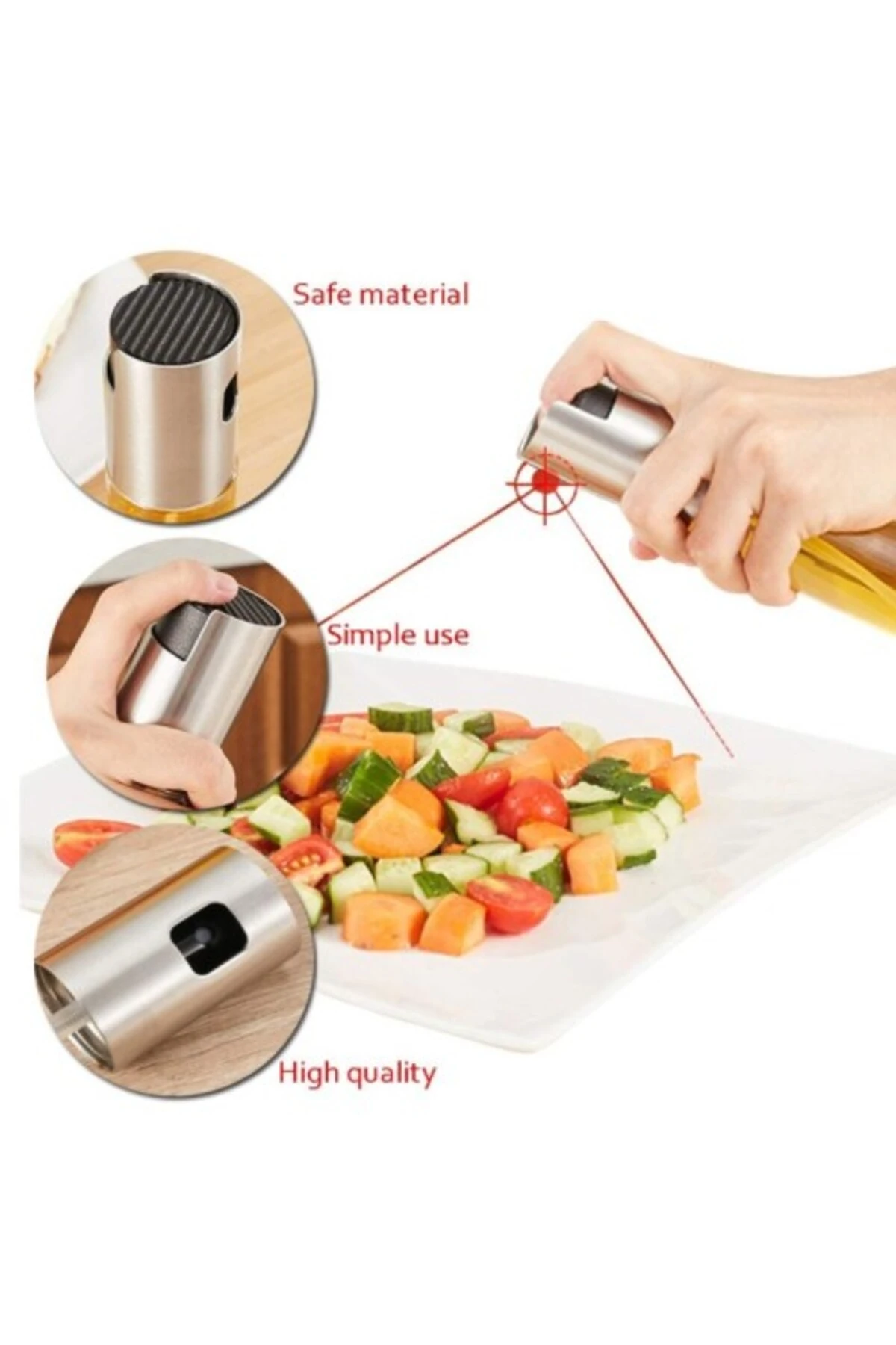 100 ml Çok Amaçlı Spreyli Cam Şişe