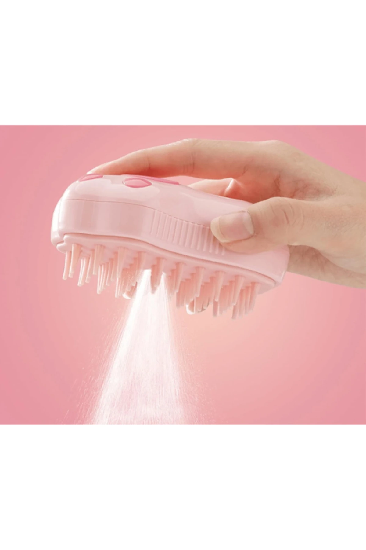 Pati Tasarımlı Buharlı Tarak