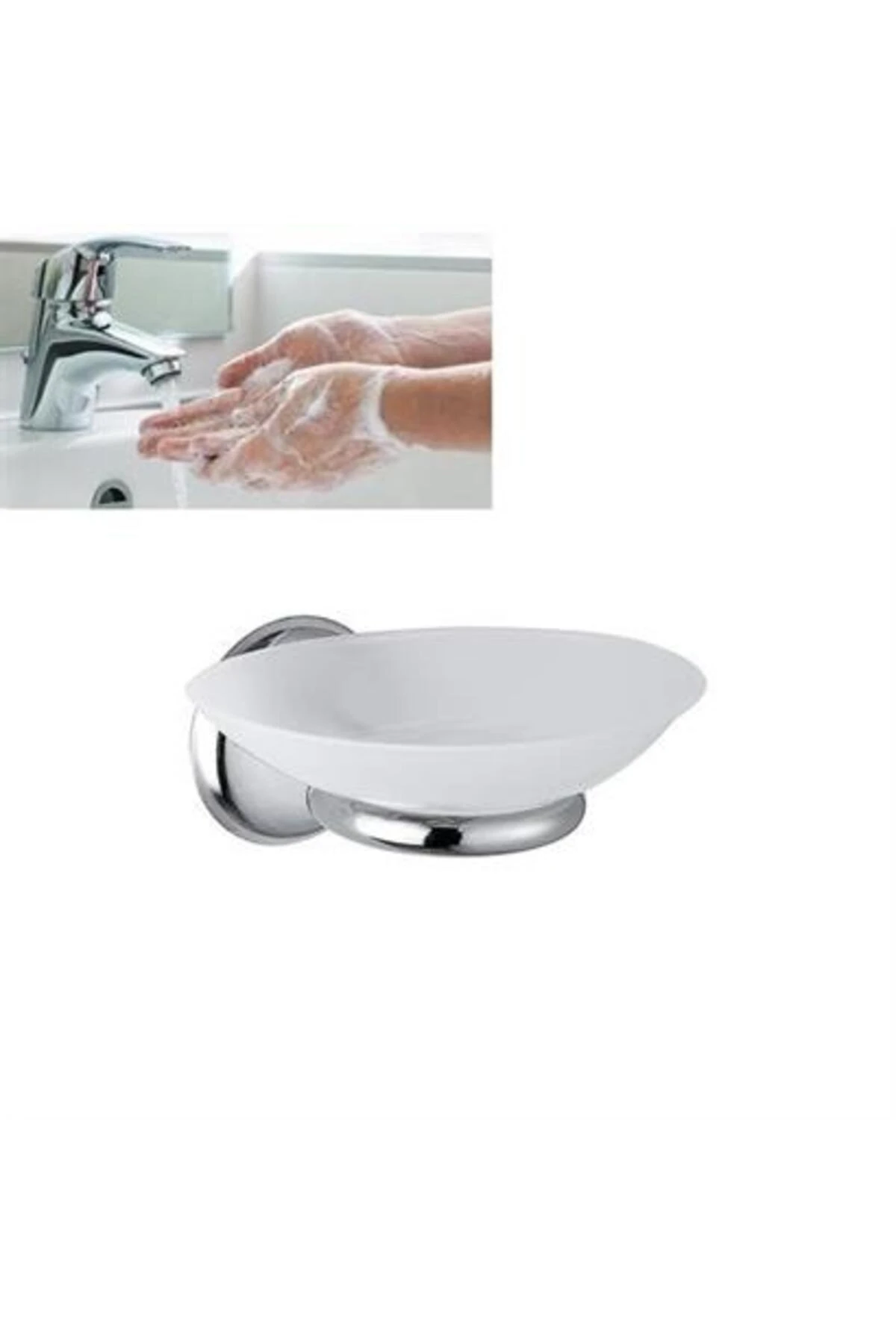 roichil® Duvara Monte Krom Kaplama Sabunluk Sabun Tutacağı Sabun Tutucu