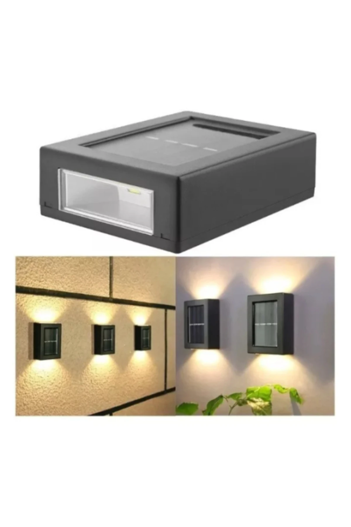 Solar 4 Ledli Duvar Aydınlatması