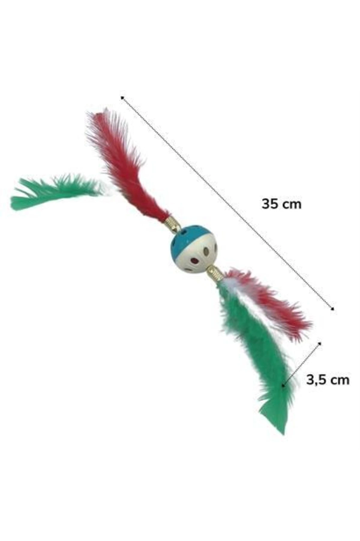 roichil® tüylü Püsküllü kedi Oyuncağı dikkat Çekici Renkli Sevimli Evcil Hayvan Oyuncağı