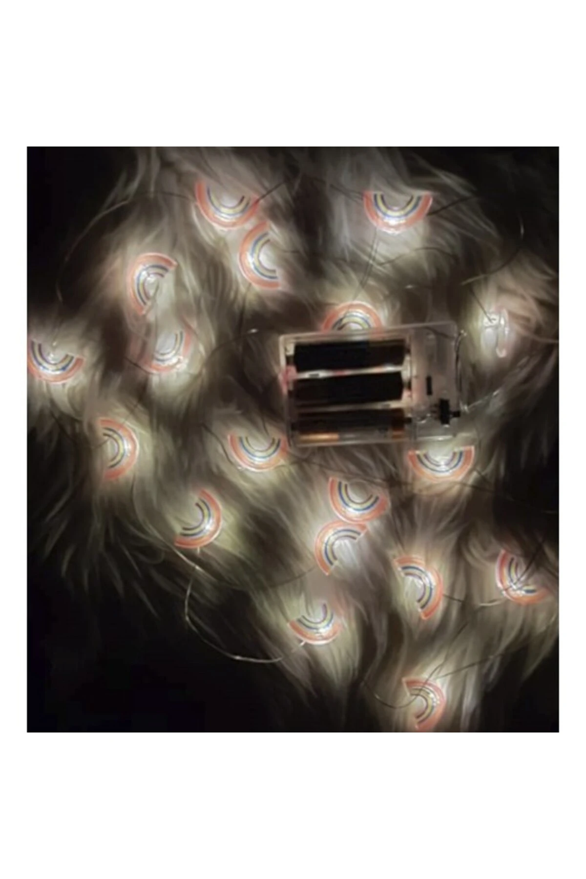 Led Işıklı Gökkuşağı Dekoratif İp