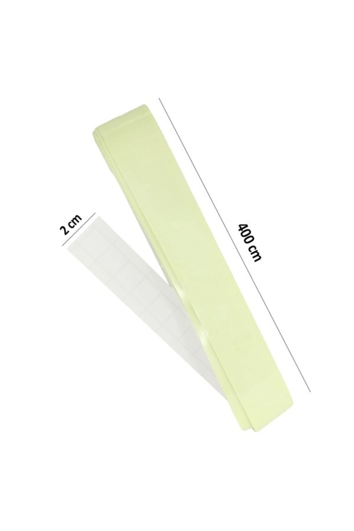 ® Karanlıkta Işık Veren Yansıyan 4 Metre Fosforlu Yeşil Şerit Bant