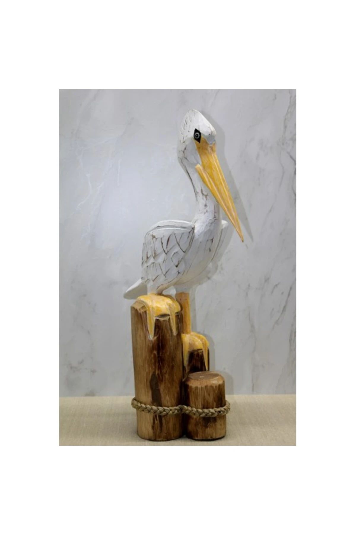 Ahşap Pelikan 60 Cm