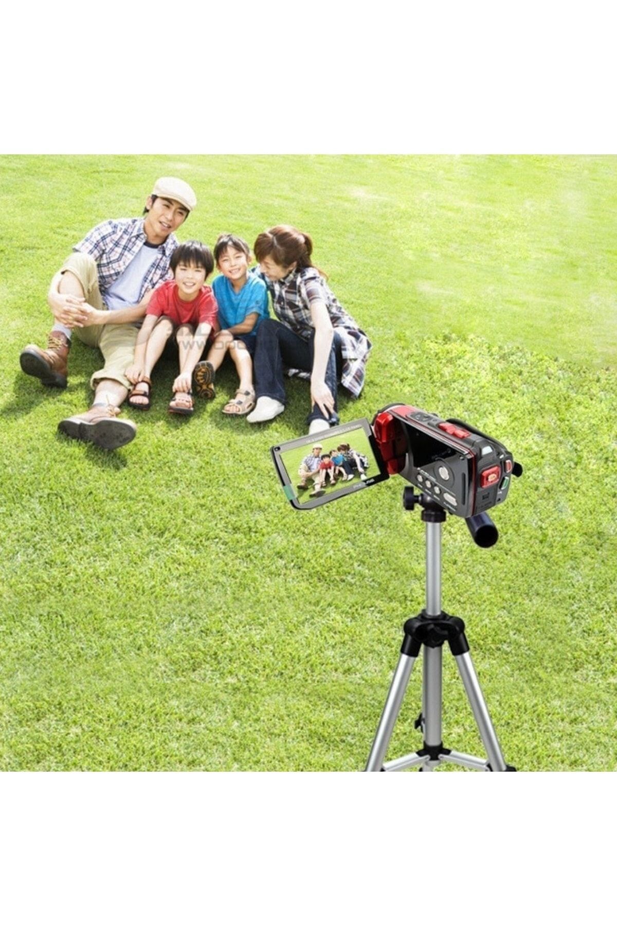 roichil® Taşıma Çantalı 130 Cm Profesyonel Alüminyum Kamera Tripodu