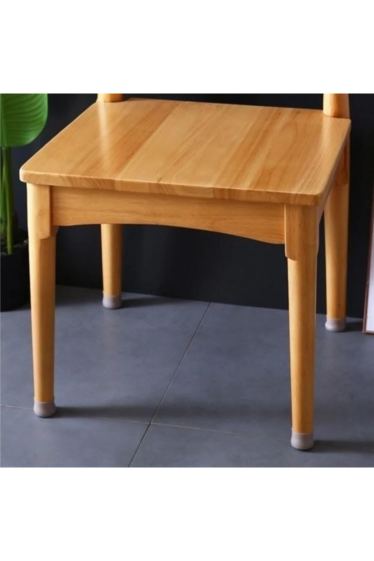 8 Adet Silikon Masa ve Sandalye Ayağı İçin Kaydırmaz Çizdirmez Mobilya Çorabı