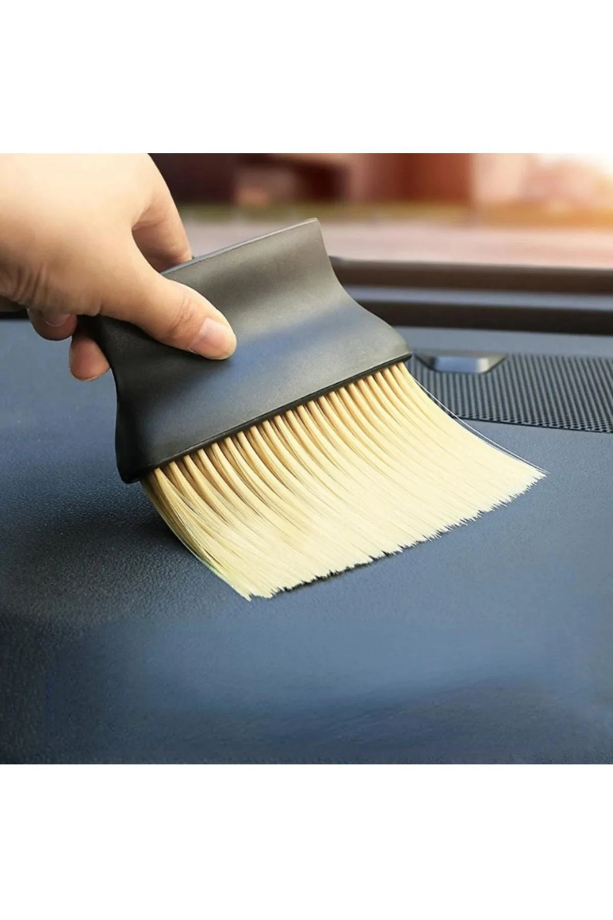 Araç İçi Detaylı Temizlik Fırçası Oto Araba Klima Havalandırma Premium Yumuşak Tüylü Fırça