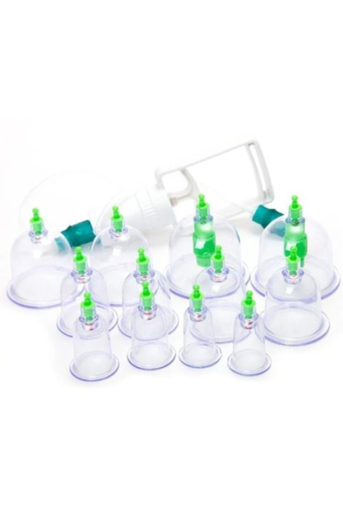 12 Parça Vakumlu Hacamat Kupa Çekme Seti