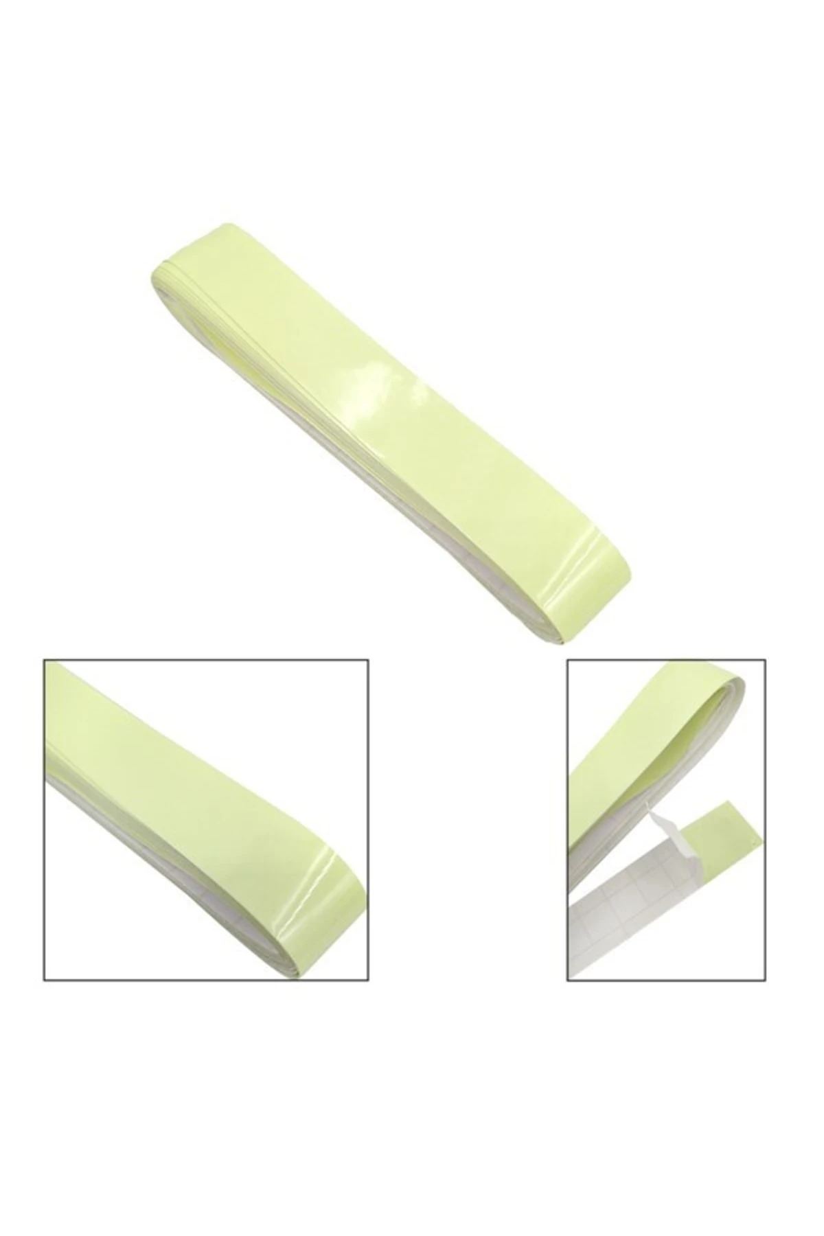 ® Karanlıkta Işık Veren Yansıyan 4 Metre Fosforlu Yeşil Şerit Bant