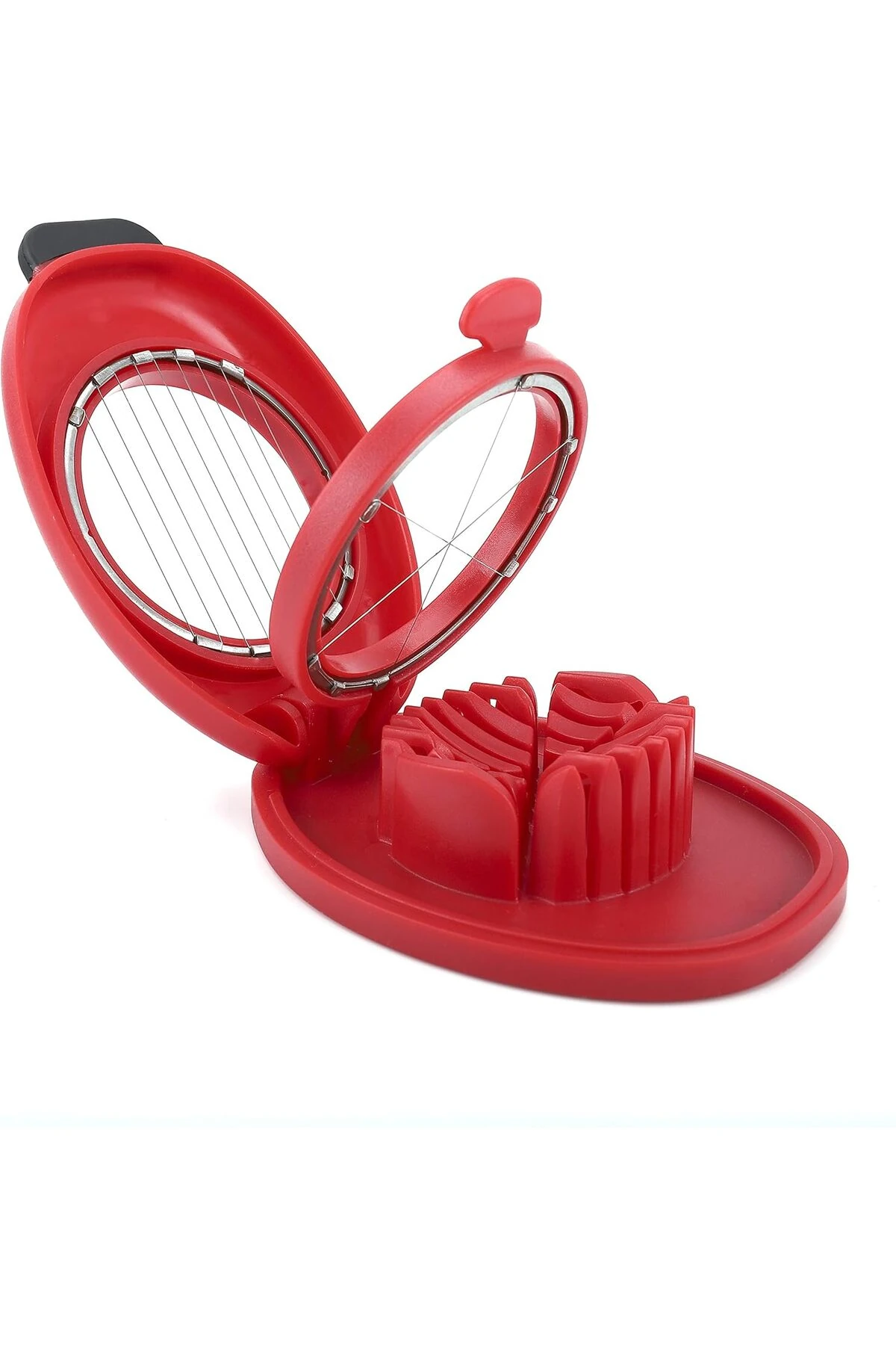 Haşlanmış Yumurtalar için Yumurta Dilimleyici, Yumurtayı Dilimler halinde Kesmesi Kolay