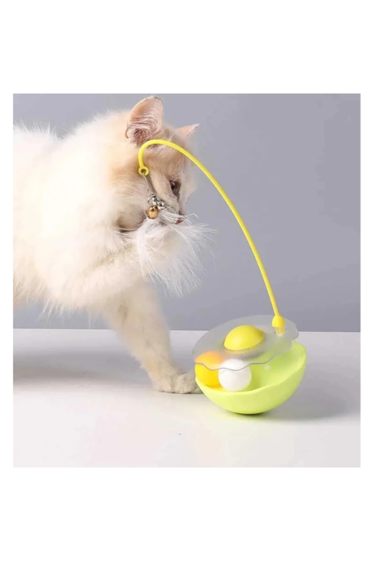 Zilli Kedi Otlu Hacıyatmaz Oyuncağı