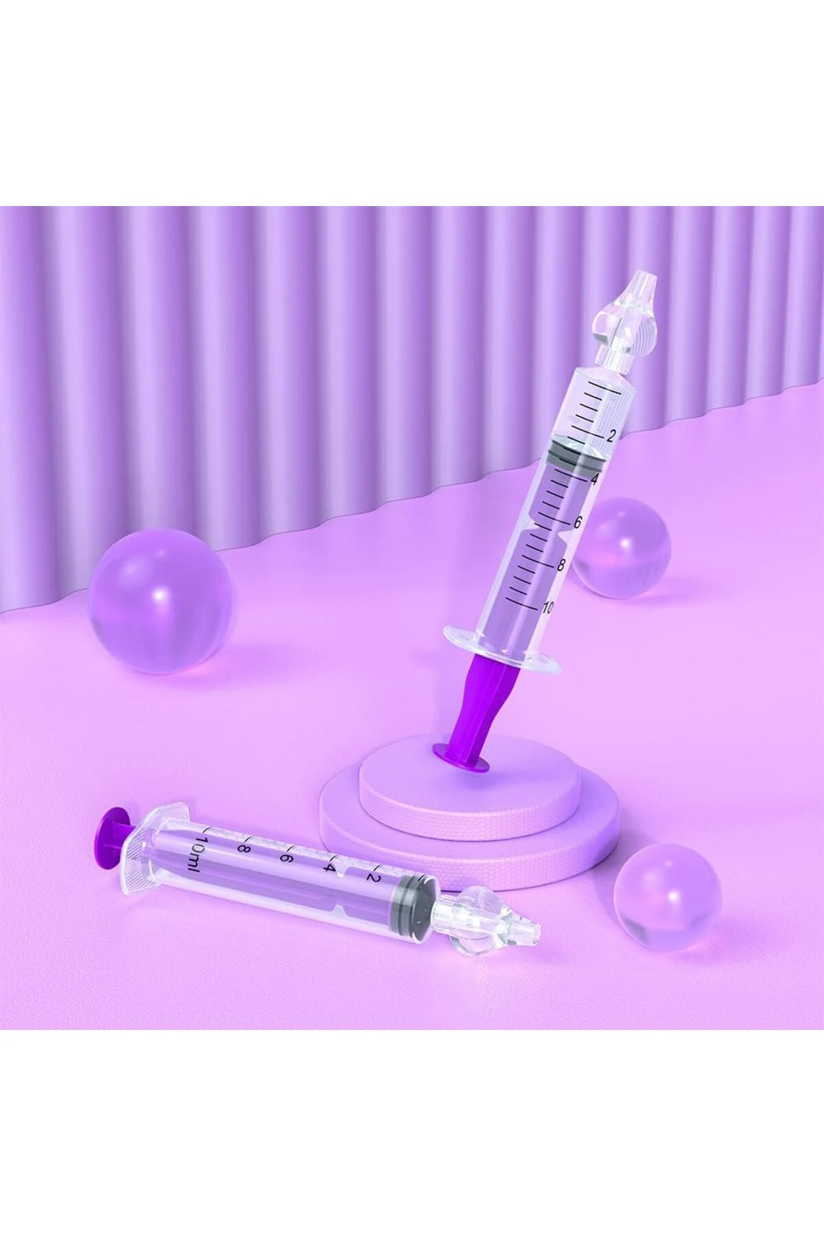 Profesyonel Bebek Burun Sulayıcı Seti BPA İçermeyen Bebek Burun Temizleyici