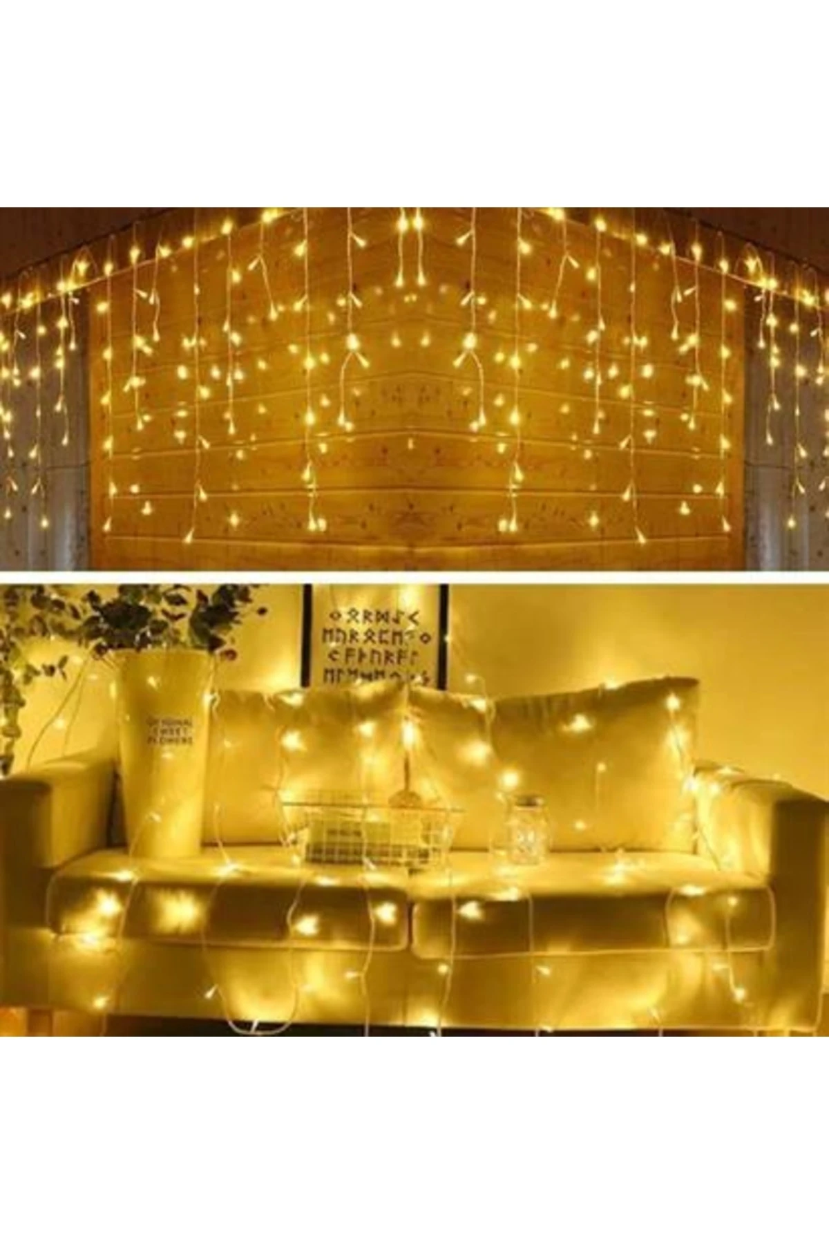 roichil® 8 Fonksiyonlu 16 Saçaklı Perde Led 3 X 1 (günışığı)