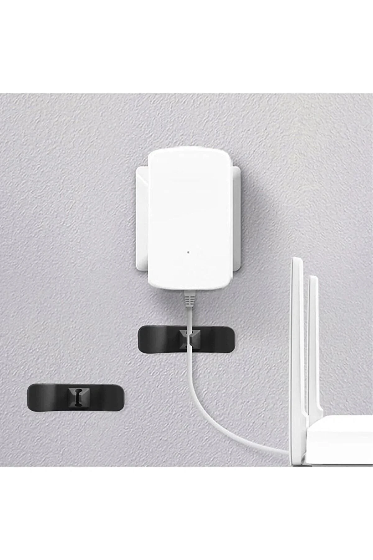 Pratik Kablo Toparlayıcı Yapışkanlı Klips Mutfak Air Fryer Kettle Kahve Tost Makinası