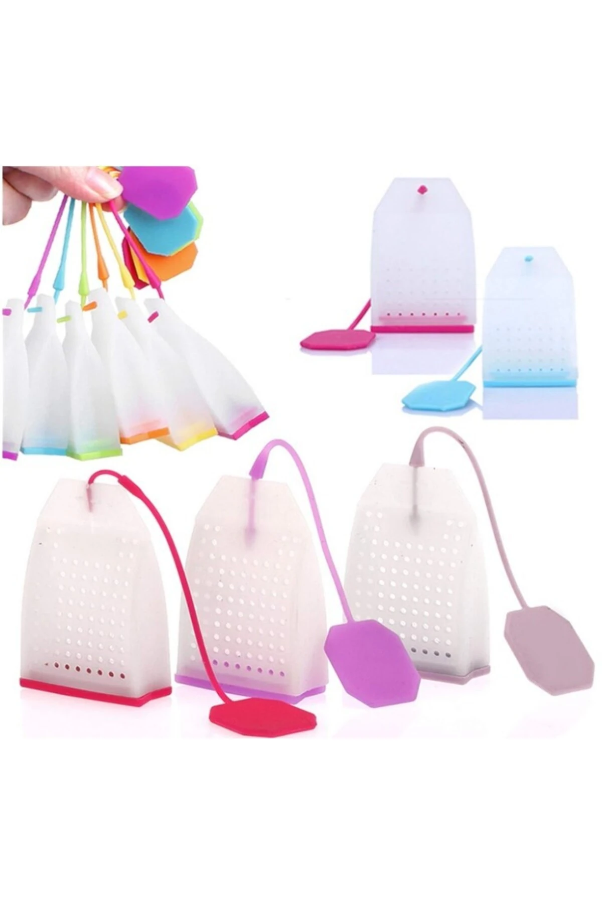 Silikon Çay Demleme Poşeti