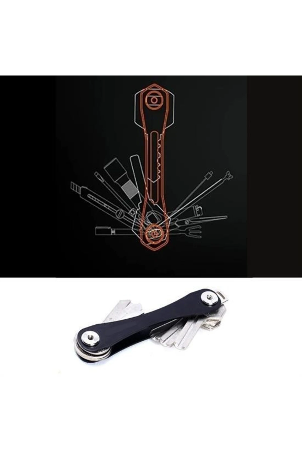 Pratik Akılllı Anahatarlık Anahtar Düzenleyici Aparat