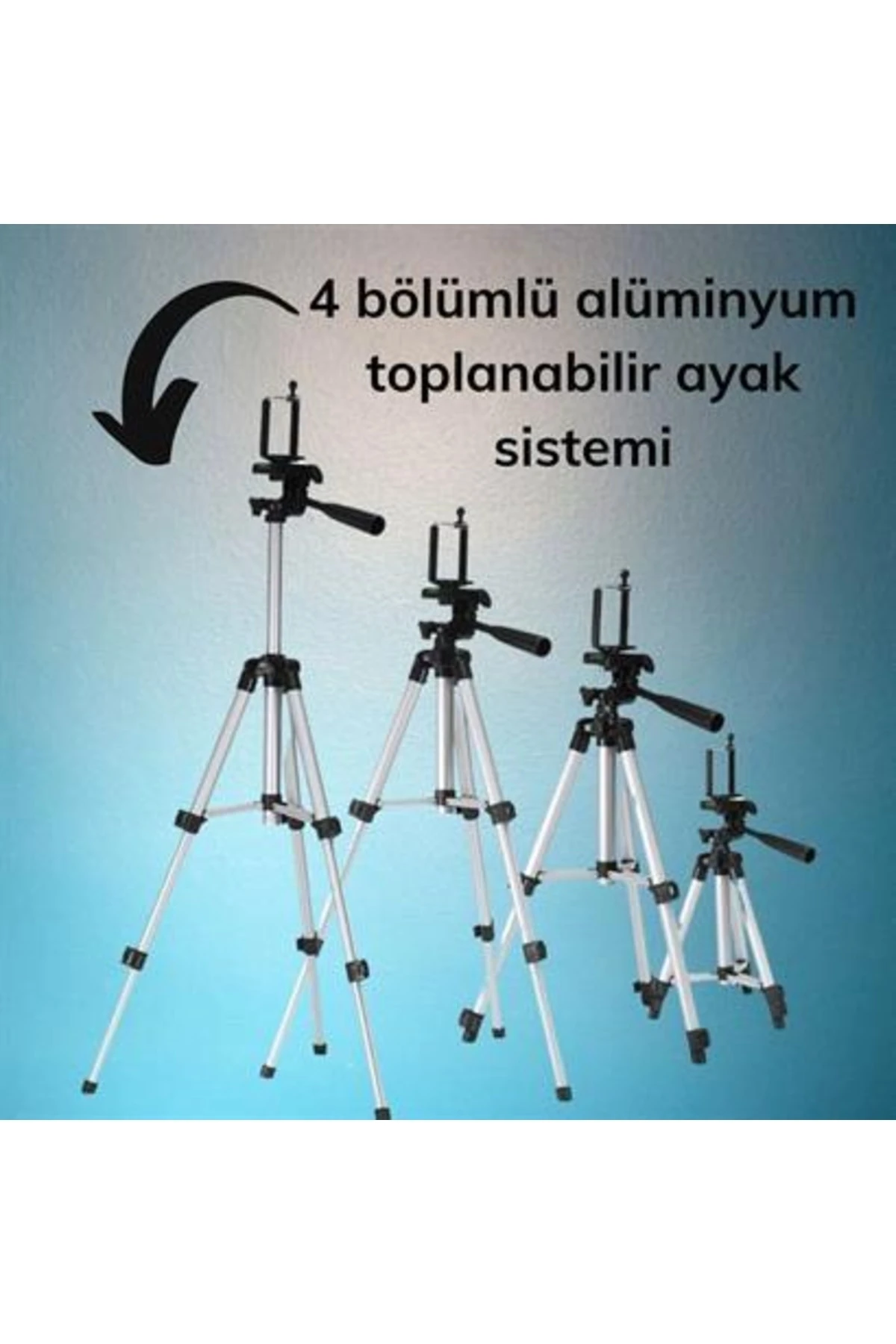 roichil® Profesyonel Fotoğraf Makinası Tripodu