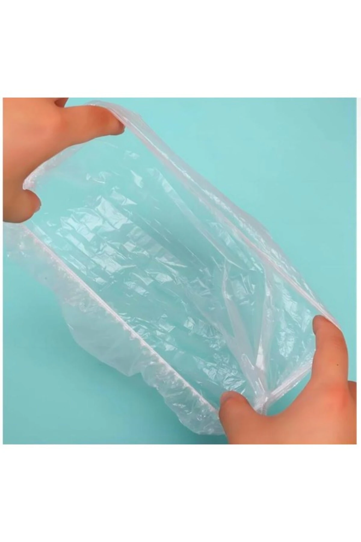 Lastikli Tencere Ve Tabak Bonesi 100 Adet (20cm)