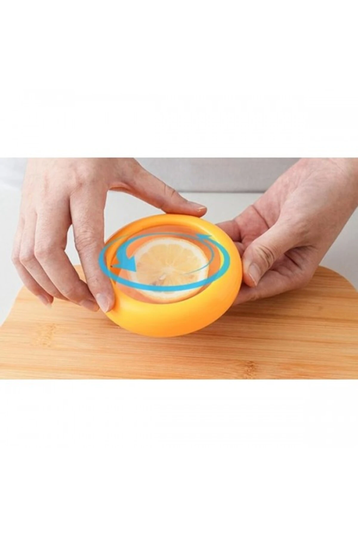 Limon Şeklinde Esnek Yiyecek Saklama Kutusu