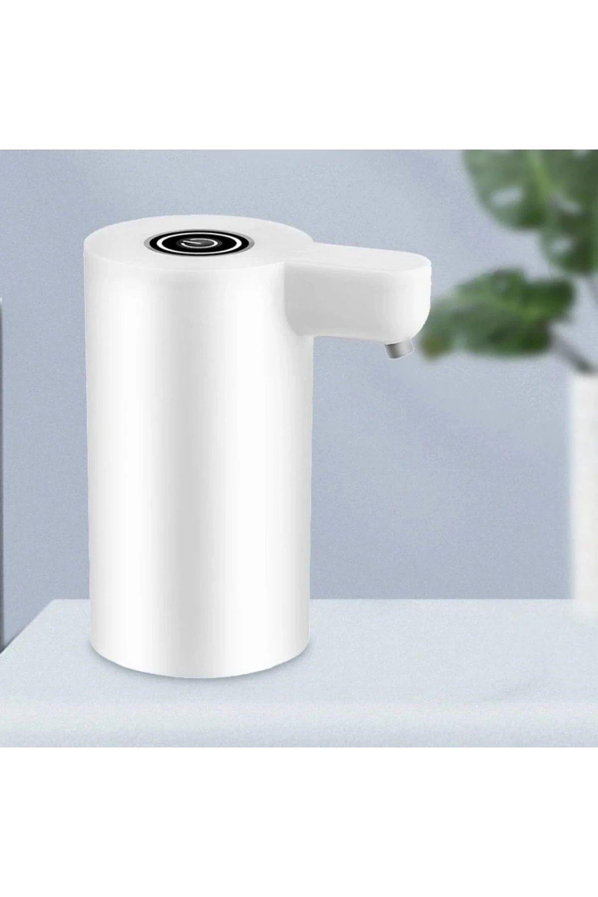 Usb ile Şarj Olabilen Beyaz Damacana Pompası 1200 mA