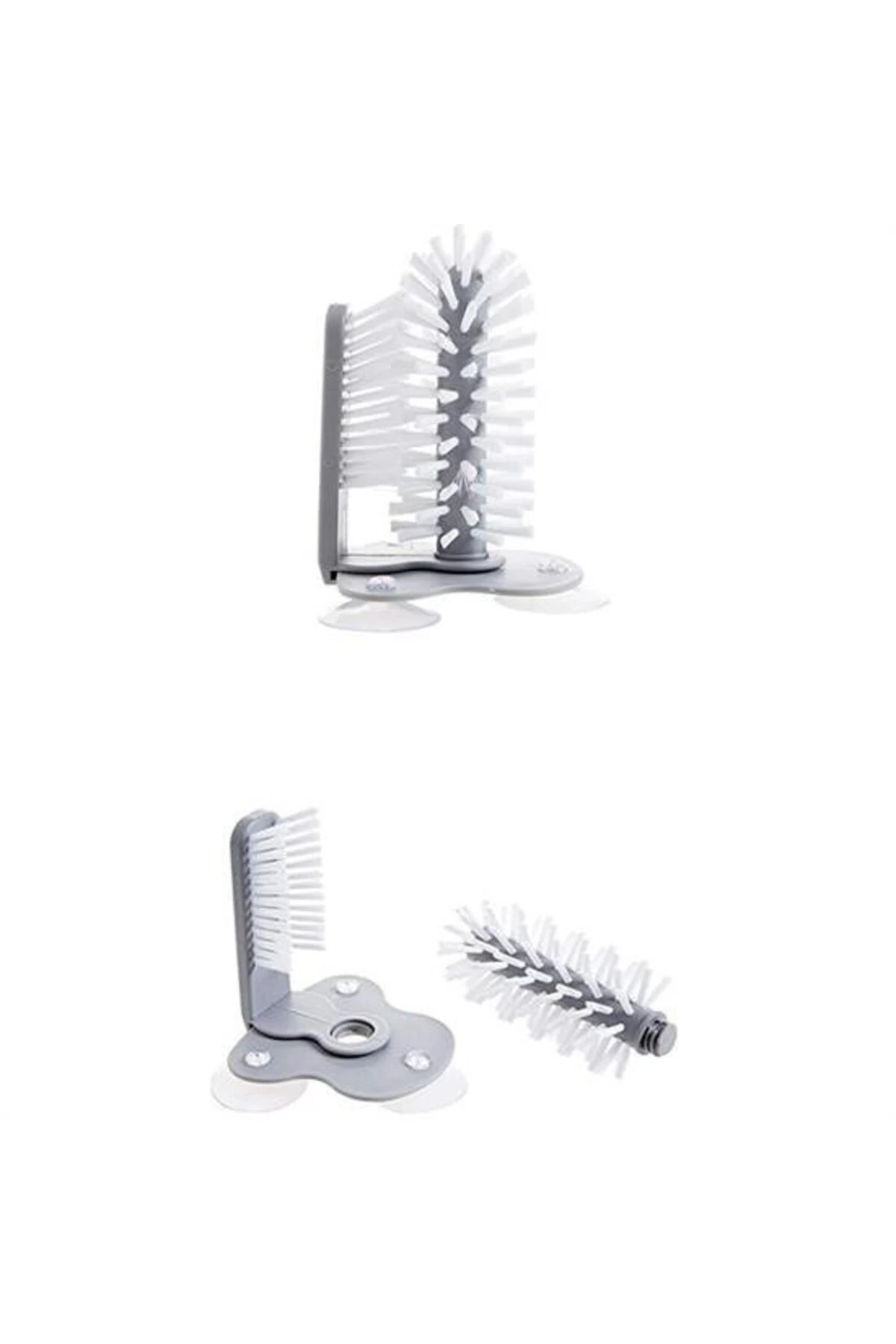 ® Pratik Kolay Fonksiyonel Vantuzlu Elde Bulaşık Yıkama Fırçası