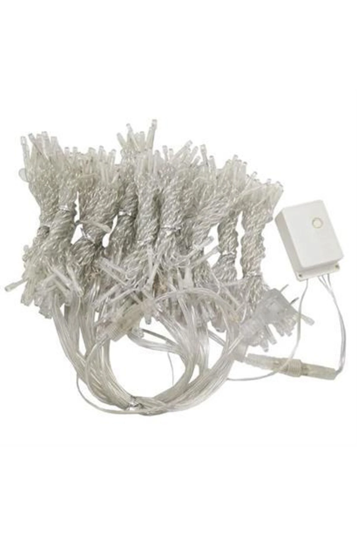 roichil® 8 Fonksiyonlu 200 Led 10 Saçak Şerit Led 2x2 Perde Ip Led (GÜN IŞIĞI)