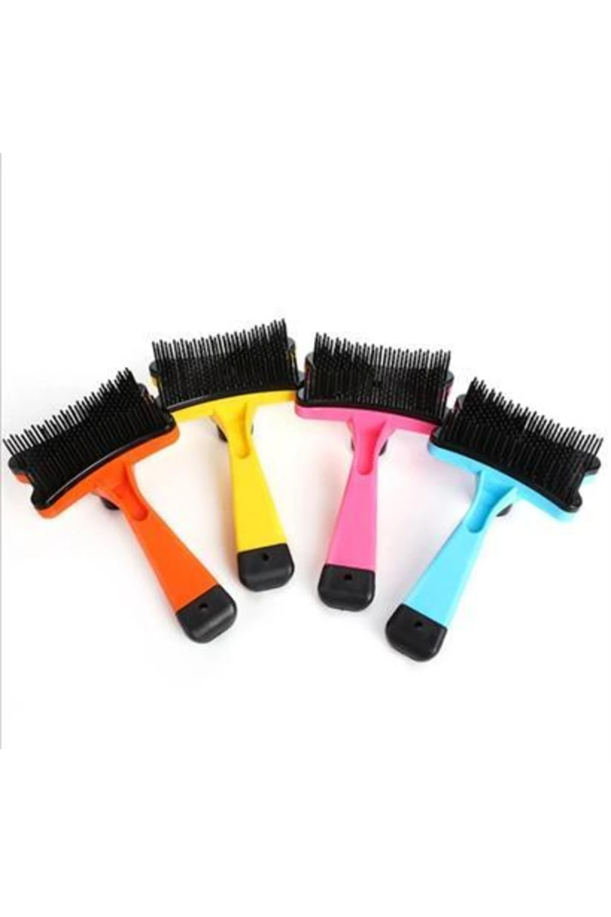 Evcil Hayvan Kedi Köpek Tüy Toplayıcı Otomatik Tuşlu Pet Tarak