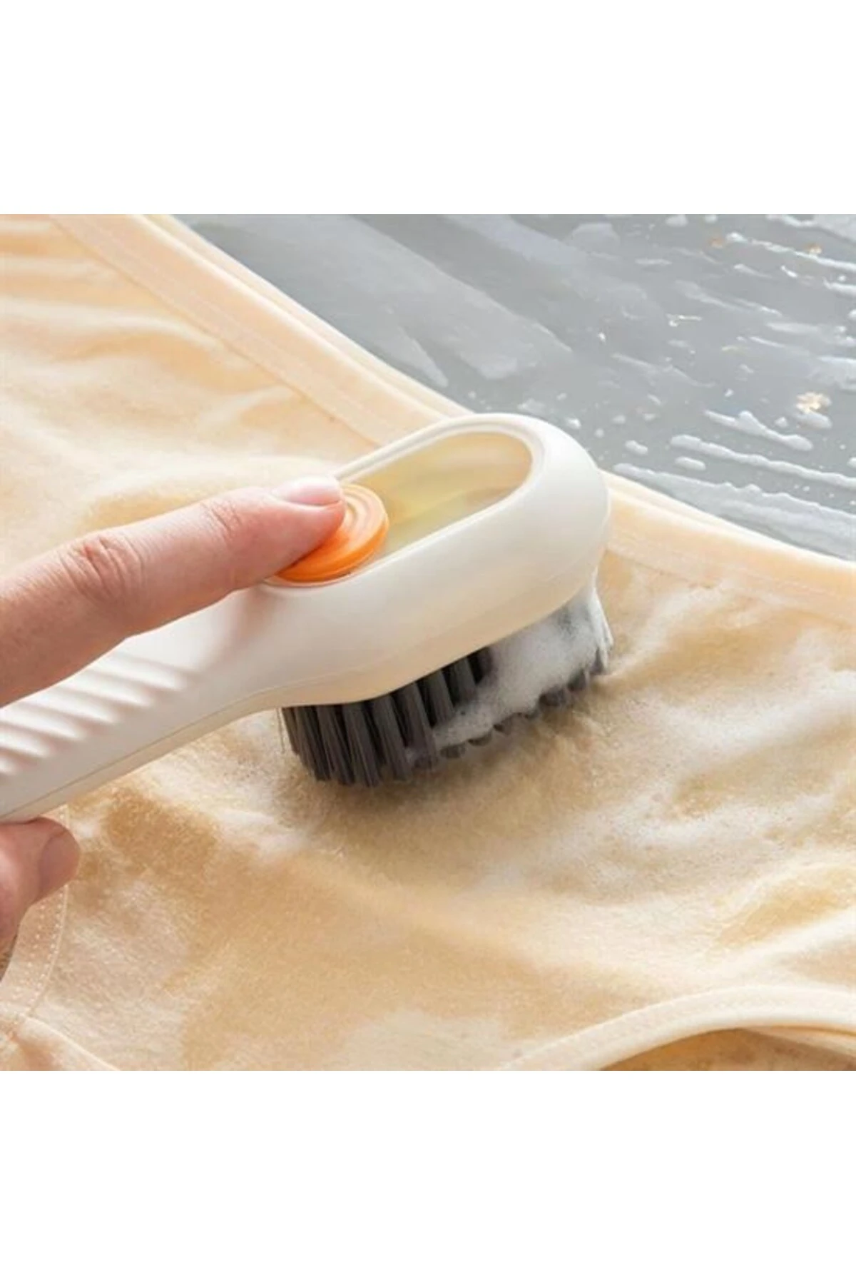 Çok Amaçlı Deterjan Hazneli Pratik Ayakkabı, Bot Temizleme Yıkama Fırçası