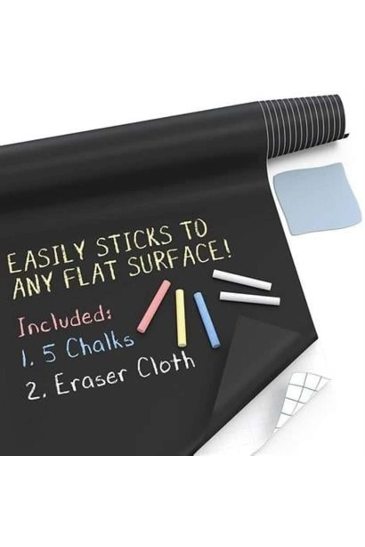 Sticker Rulo Yapışkanlı Çocuk Yazı Yazma Tahtası Yazı Yazma Sticker