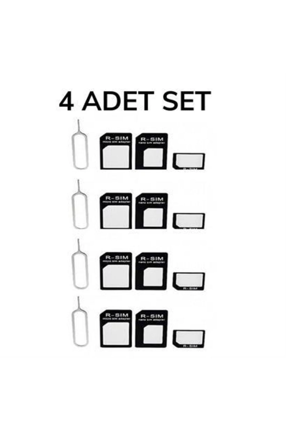 roichil® Pratik Simkart Dönüştürücü Aparat Adaptör Sim Kart Iğnesi