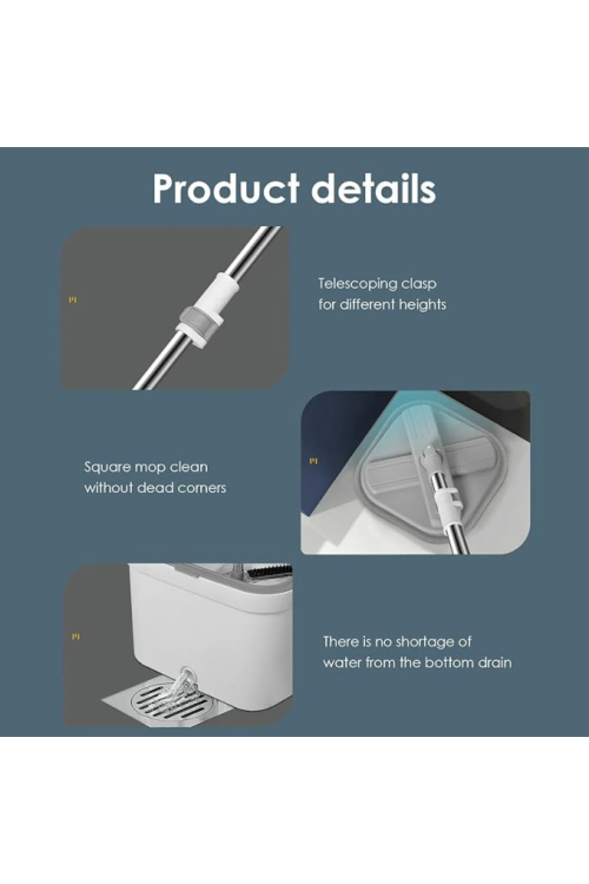 Ayarlanabilir Temizlik Paspası Seti