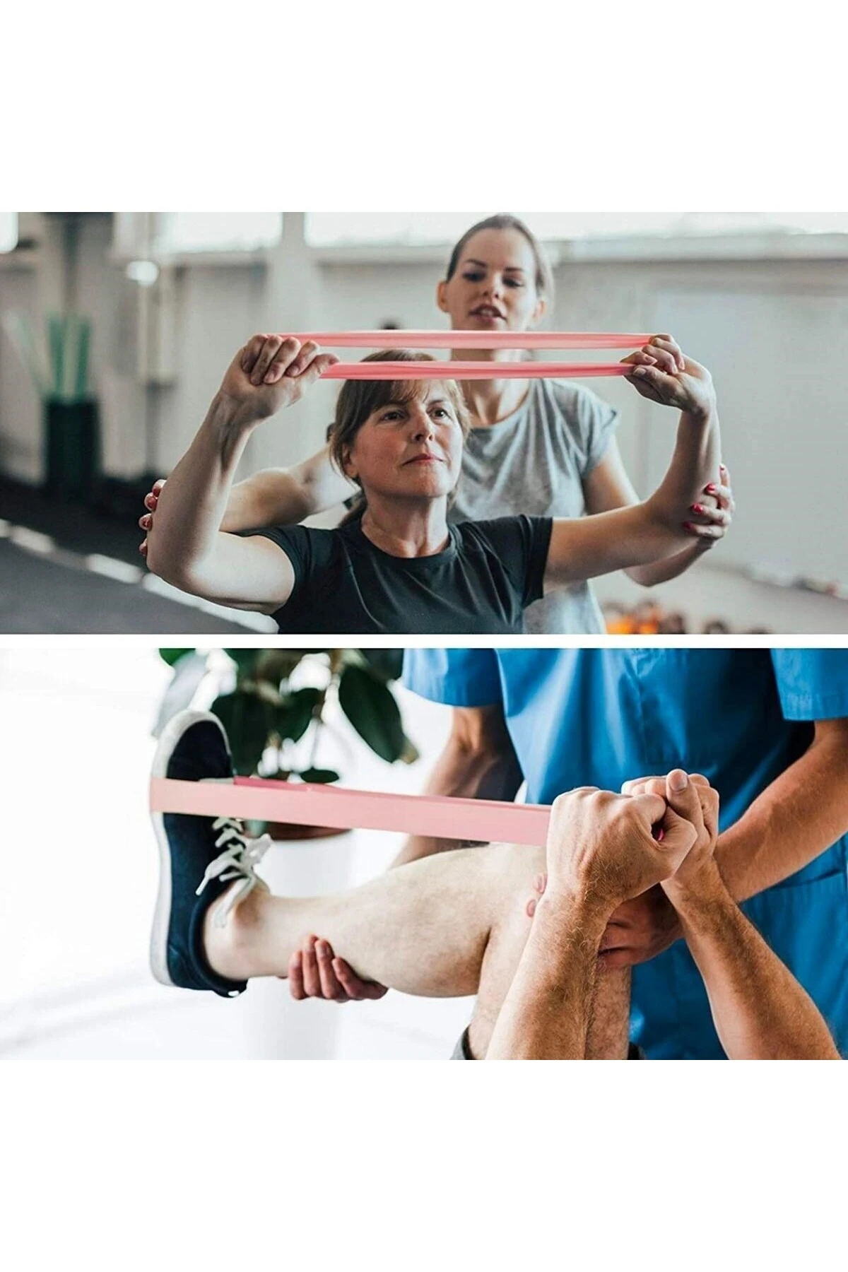 5li Egzersiz Direnç Bant Seti