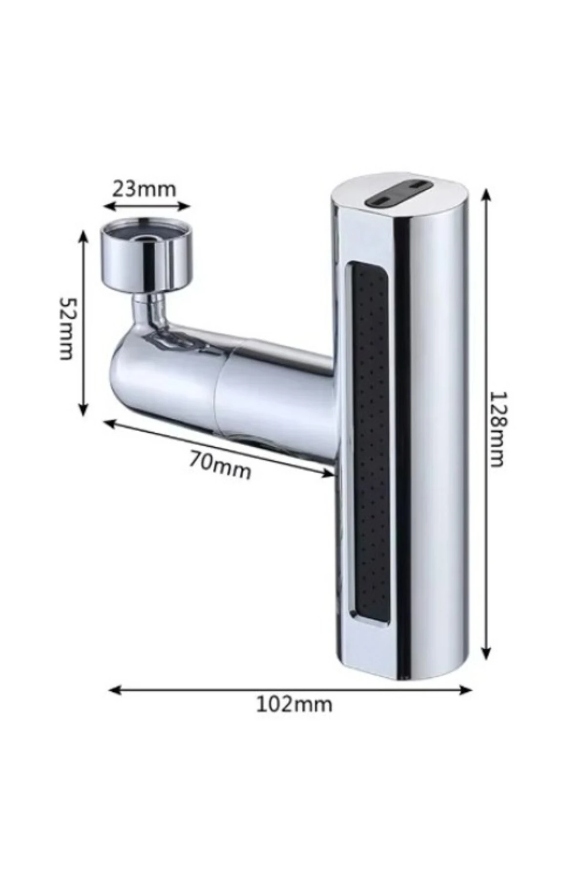 360 Derece Döner Musluk Başlığı