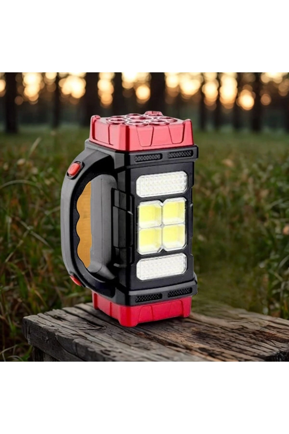 Çok Fonksiyonlu Elde Güneş Enerjili Lamba – 38W